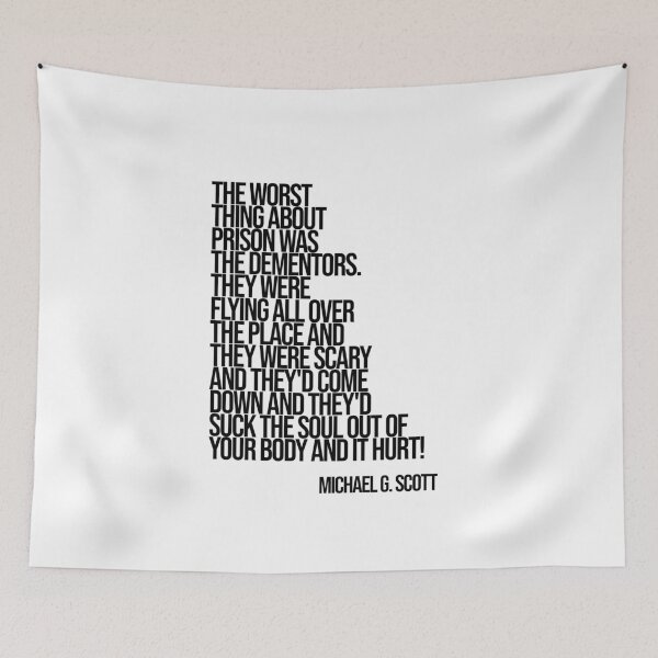 Item preview, Michael Scott The Office Funny Quote designed and sold by Enea Kelo.