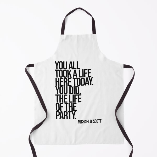 Item preview, Michael Scott The Office Funny Quote designed and sold by Enea Kelo.