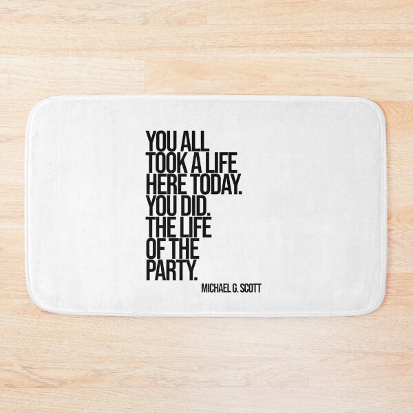 Item preview, Michael Scott The Office Funny Quote designed and sold by Enea Kelo.