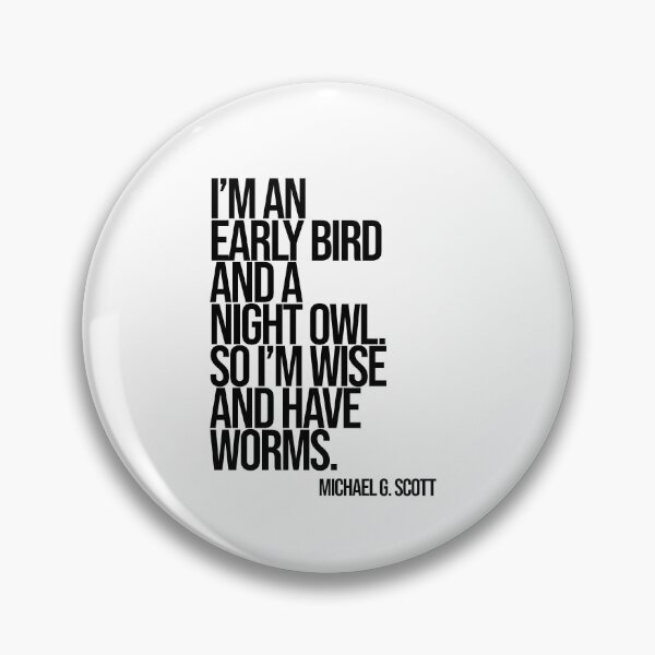 Item preview, Michael Scott The Office Funny Quote designed and sold by Enea Kelo.