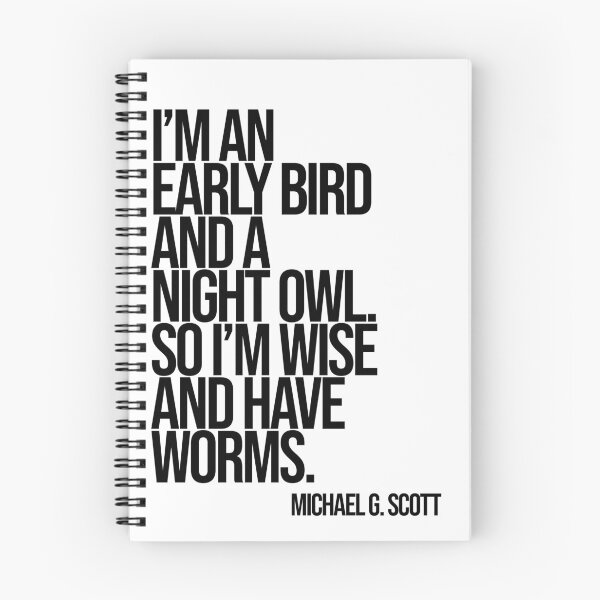 Item preview, Michael Scott The Office Funny Quote designed and sold by Enea Kelo.