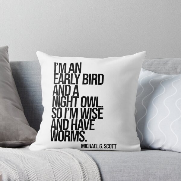 Item preview, Michael Scott The Office Funny Quote designed and sold by Enea Kelo.
