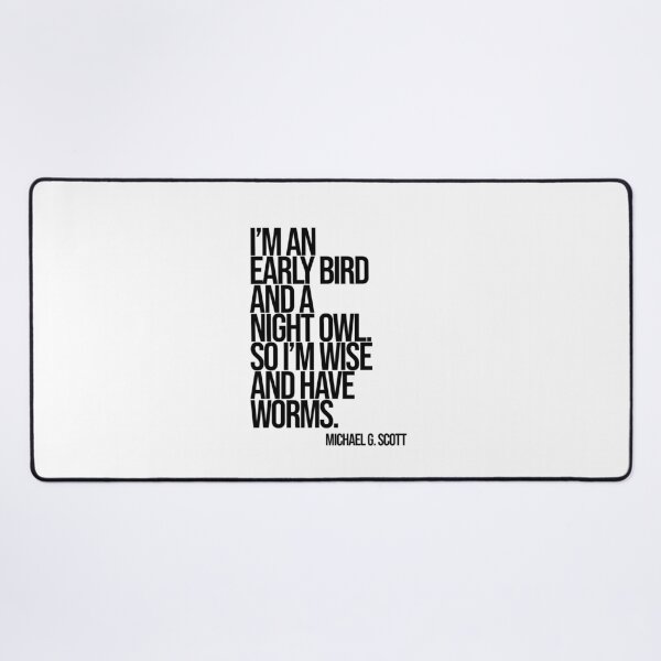 Item preview, Michael Scott The Office Funny Quote designed and sold by Enea Kelo.
