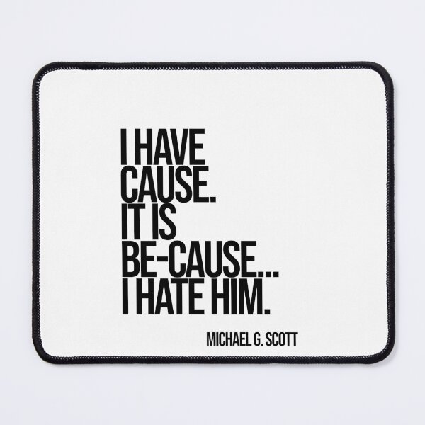 Item preview, Michael Scott The Office Funny Quote designed and sold by Enea Kelo.
