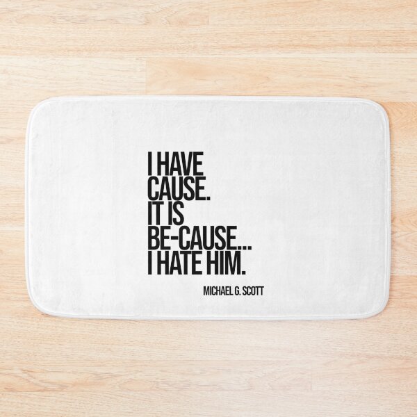Item preview, Michael Scott The Office Funny Quote designed and sold by Enea Kelo.