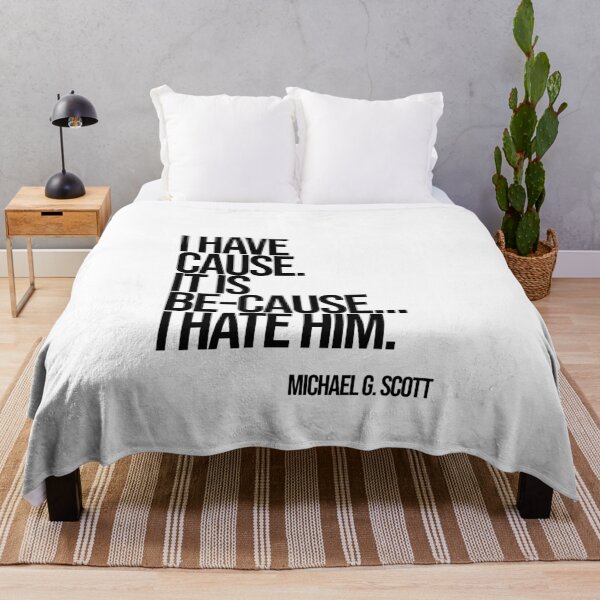 Item preview, Michael Scott The Office Funny Quote designed and sold by Enea Kelo.