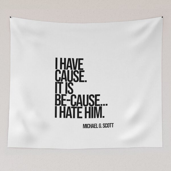 Item preview, Michael Scott The Office Funny Quote designed and sold by Enea Kelo.