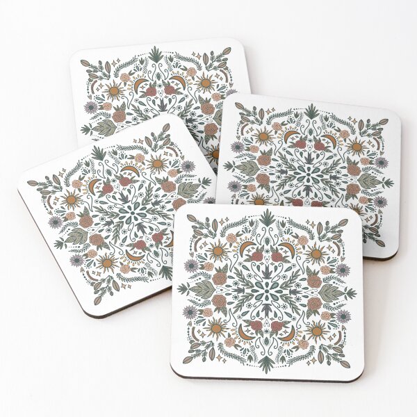 Item preview, Boho Floral Print designed and sold by ballaststudio.