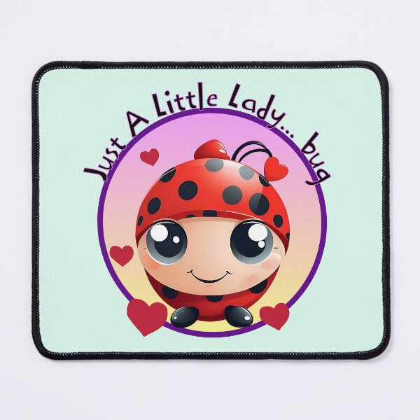 Item preview, Just a Little Lady...bug - Sweet Toddler Design designed and sold by SportyAndArtful.
