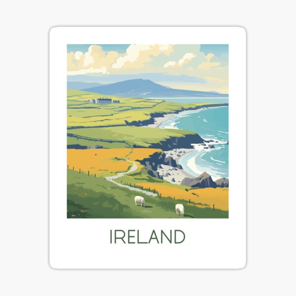Item preview, IRELAND designed and sold by MarkedArtPrints.