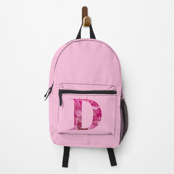 Item preview, Alphabet Letter "D" in Pink Floral Typography designed and sold by WD-Artist.