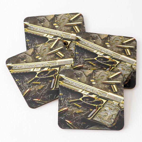 Item preview, Golden Gun designed and sold by BrizzyArt.