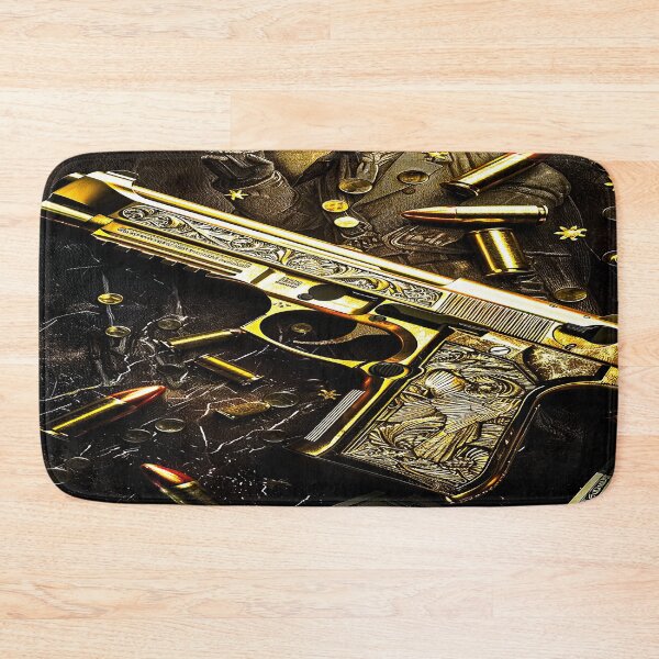 Item preview, Golden Gun designed and sold by BrizzyArt.