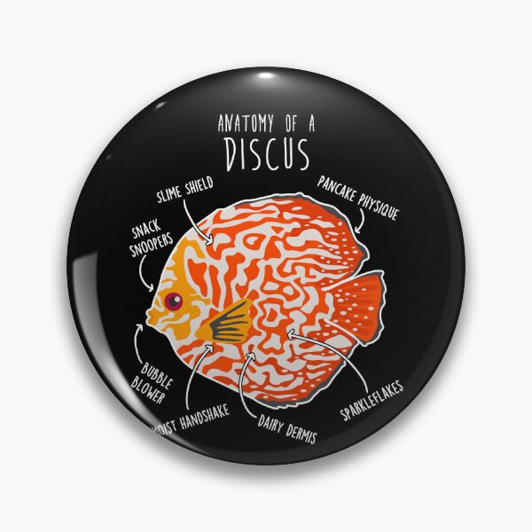 Item preview, Discus Fish Anatomy designed and sold by Clara Hollins.