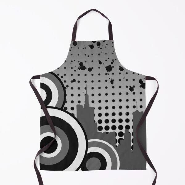 Item preview, black and white abstract frutiger metro pattern designed and sold by meuliasshop.
