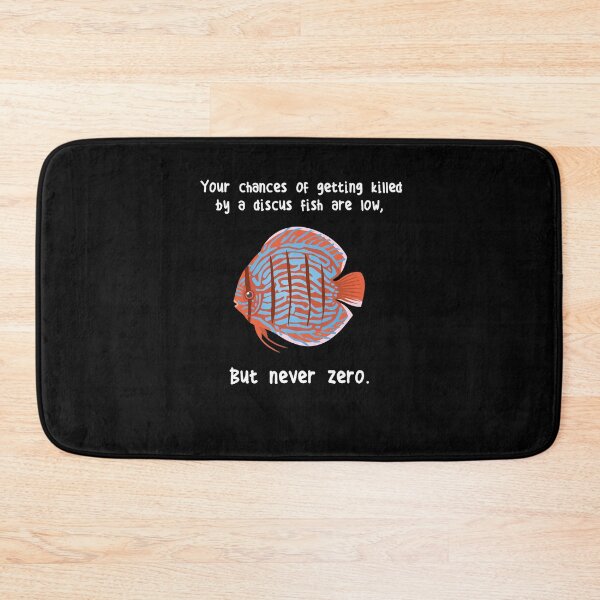 Item preview, Discus Fish Never Zero designed and sold by Clara Hollins.