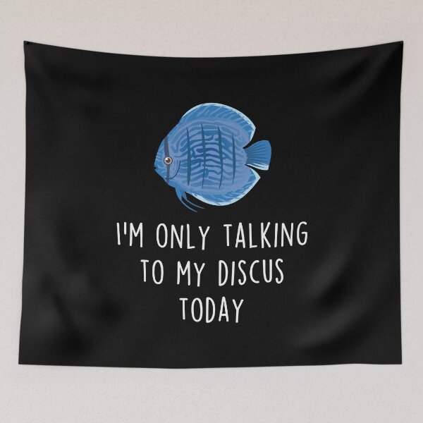 Item preview, Discus Fish Talking To designed and sold by Clara Hollins.