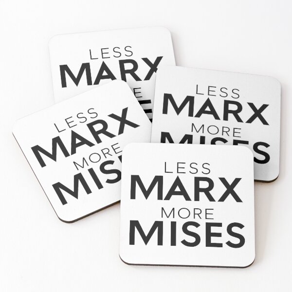 Item preview, Less Marx, More Mises designed and sold by EclipseArtworks.