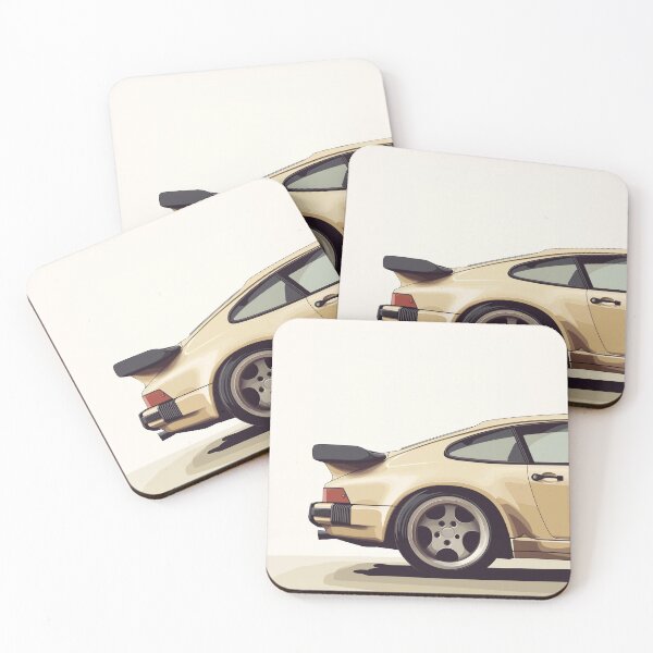 Item preview, Close-Up of Classic German Sports Car in Beige designed and sold by CybergenArtworx.