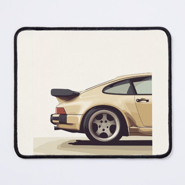 Item preview, Close-Up of Classic German Sports Car in Beige designed and sold by CybergenArtworx.