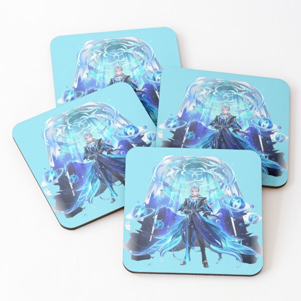 Item preview, Neuvillete Banner Art - Genshin Impact designed and sold by TheChipQueen.