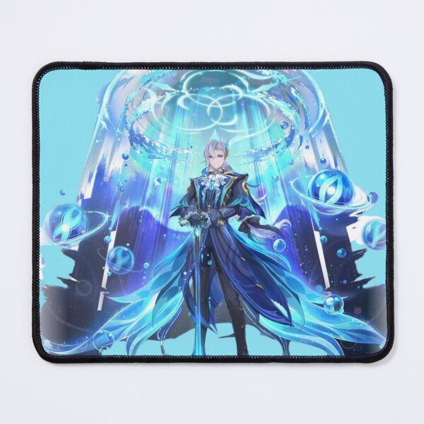 Item preview, Neuvillete Banner Art - Genshin Impact designed and sold by TheChipQueen.