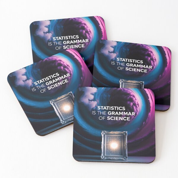 Item preview, Statistics Is The Grammar Of Science Funny Quote designed and sold by TheArtOfPat.