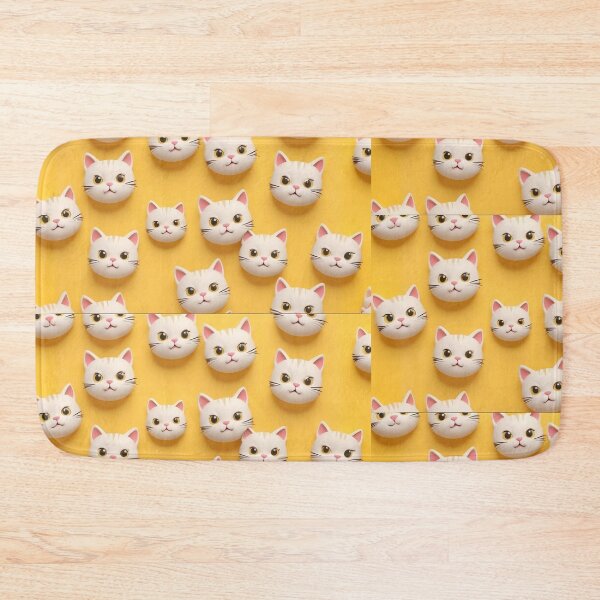 Item preview, Cat faces pattern designed and sold by MatthaeusArts.
