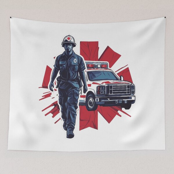 Item preview, Paramedic on the Ambulance designed and sold by LongMongDoo.