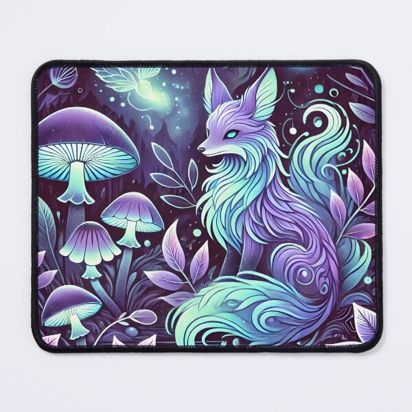 Item preview, Twilight Enchantment: The Luminous Forest Fox designed and sold by advanceprintart.