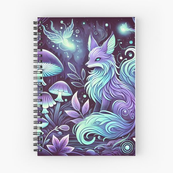 Item preview, Twilight Enchantment: The Luminous Forest Fox designed and sold by advanceprintart.