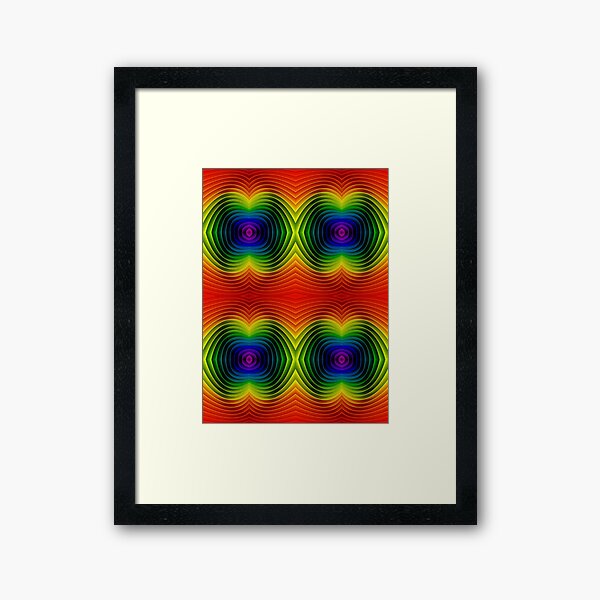 #Relapse, #colors, #coloration, #colouration, #marking, #colours, #fashionable, #trendy Framed Art Print