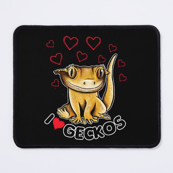 Item preview, I love geckos Cute Crested Gecko Design designed and sold by BeataY6Art.