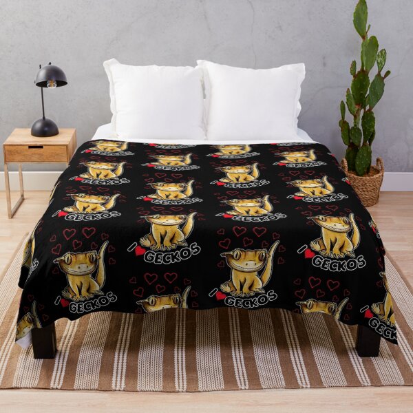 Item preview, I love geckos Cute Crested Gecko Design designed and sold by BeataY6Art.