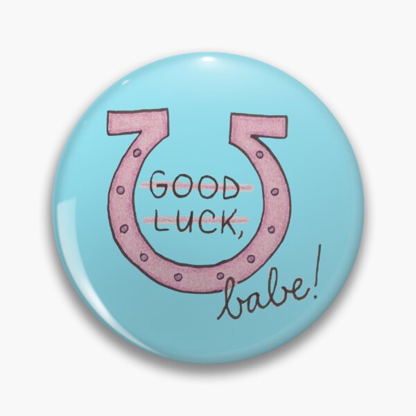 Item preview, good luck, babe! designed and sold by REDmoonDeco.