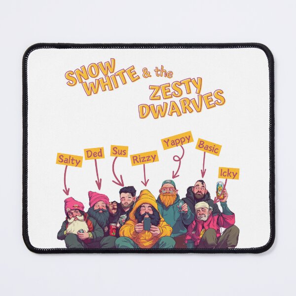 Item preview, Snow White and the Zesty Dwarves designed and sold by kingroy.