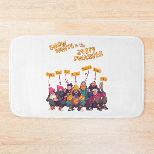 Item preview, Snow White and the Zesty Dwarves designed and sold by kingroy.