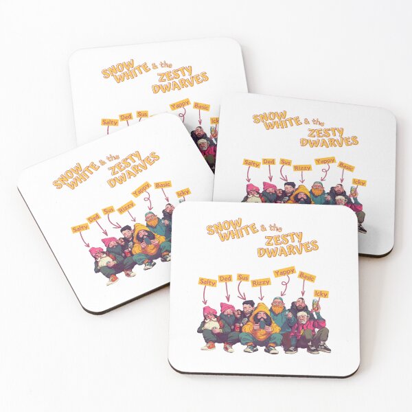 Item preview, Snow White and the Zesty Dwarves designed and sold by kingroy.