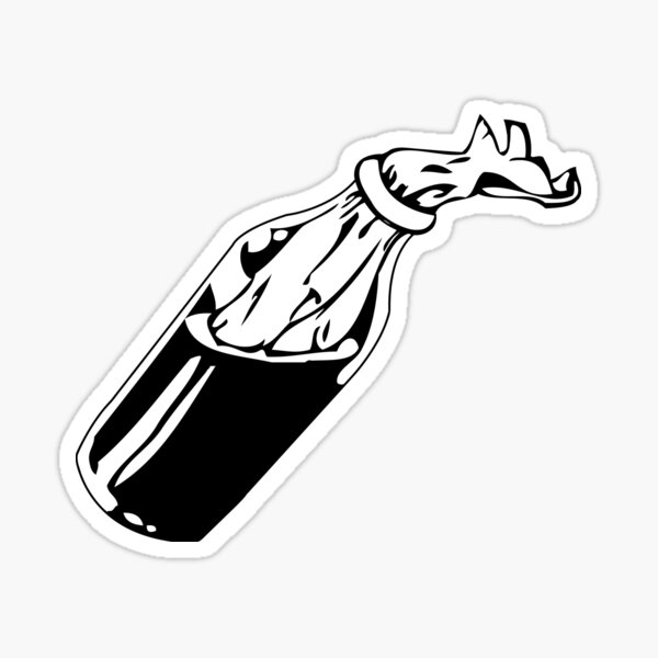 Molotov Cocktail Sticker