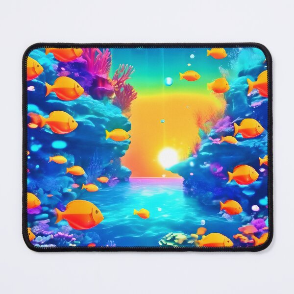 Item preview, Vibrant Underwater Paradise Found designed and sold by Health And Fitness Posts e-Store.