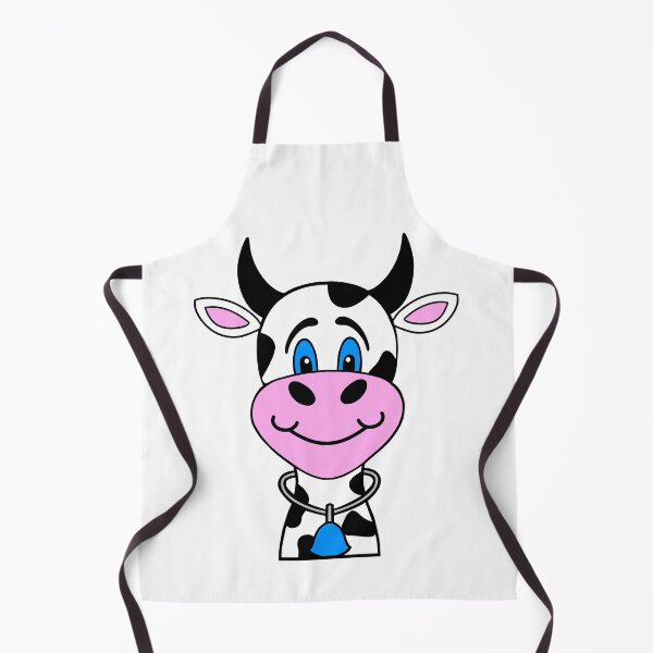 Item preview, Kawaii Cow Head designed and sold by Sartoris Art.