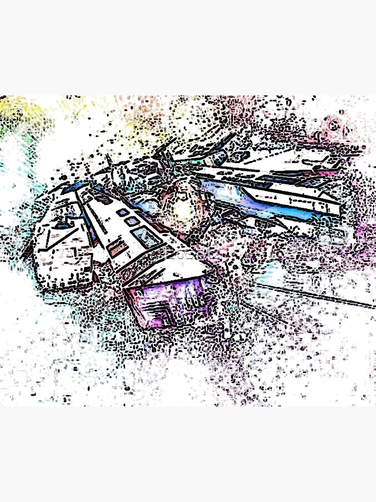 Waverider Color Blast legends of tomorrow Poster