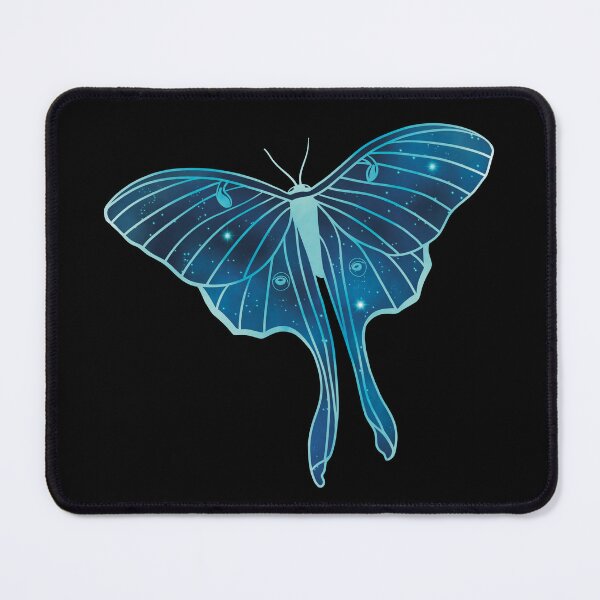 Item preview, Galaxy Luna Moth Art Cosmic Vibes designed and sold by skye-studio.