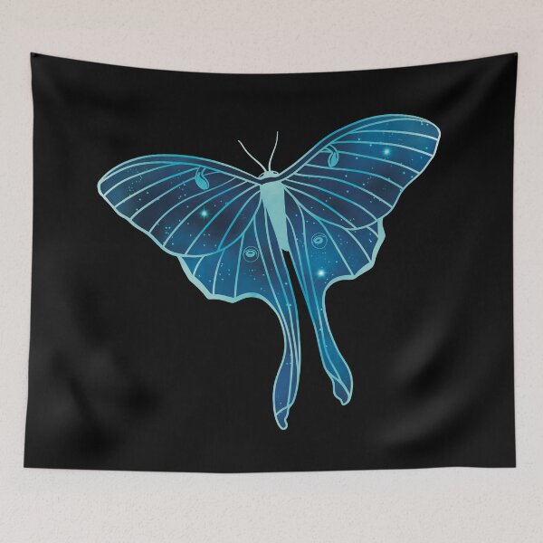Item preview, Galaxy Luna Moth Art Cosmic Vibes   designed and sold by skye-studio.