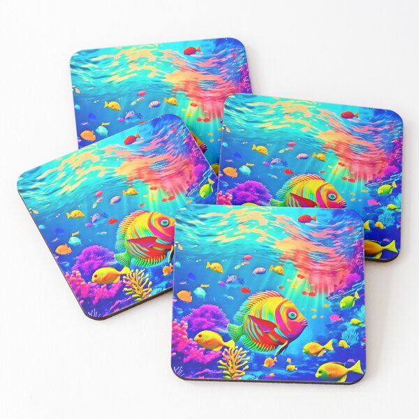 Item preview, Underwater World of Color designed and sold by Health And Fitness Posts e-Store.