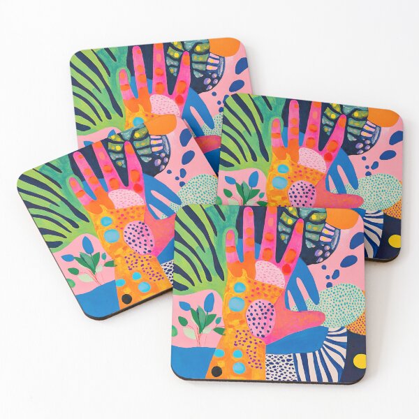 Item preview, Vivid Abstract Hand Art designed and sold by Studio Axis.