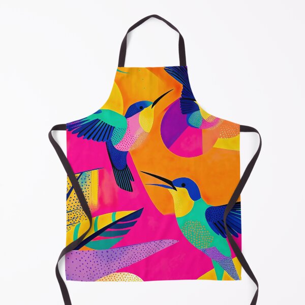 Item preview, Neon Hummingbird Abstract designed and sold by Studio Axis.