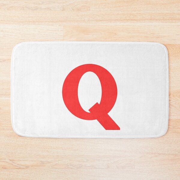 Item preview, Big Red Alphabet Letter Q designed and sold by RobbiesMusic.