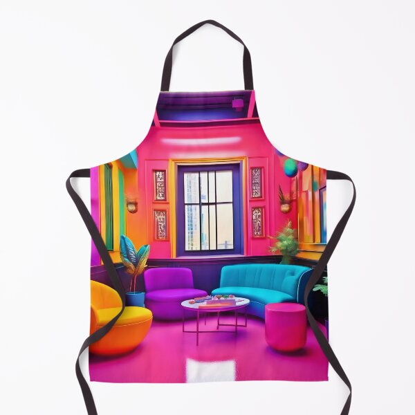 Item preview, Neon Living Room Bold Colors designed and sold by Health And Fitness Posts e-Store.