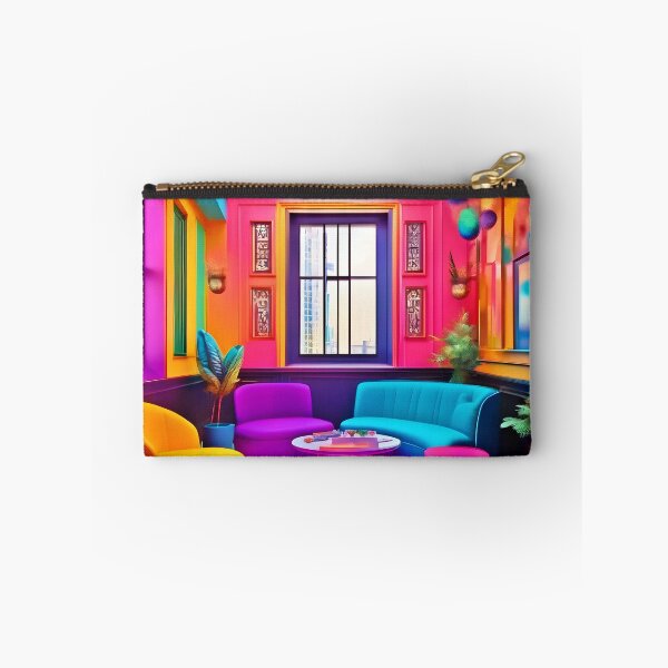Item preview, Neon Living Room Bold Colors designed and sold by Health And Fitness Posts e-Store.